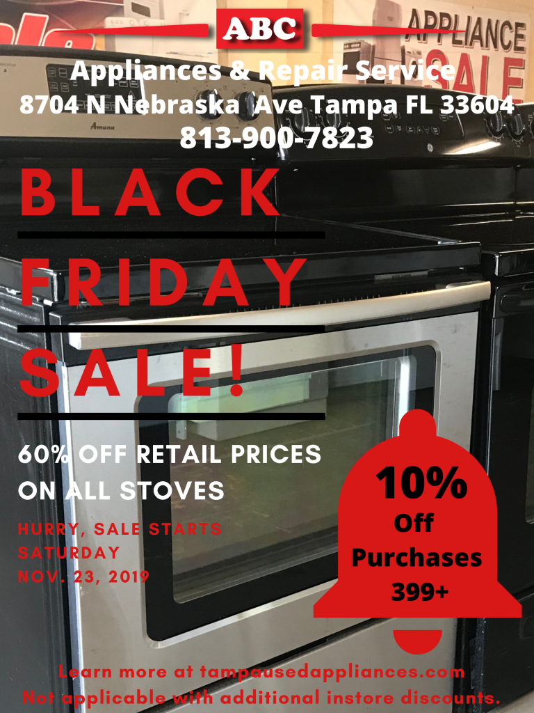 BLACK FRIDAY APPLIANCE DEALS 2019! STOVE SALE GOING ON NOW!