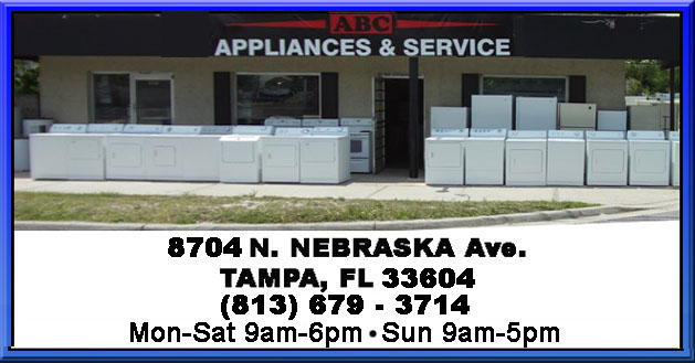 Tampa Used Appliances