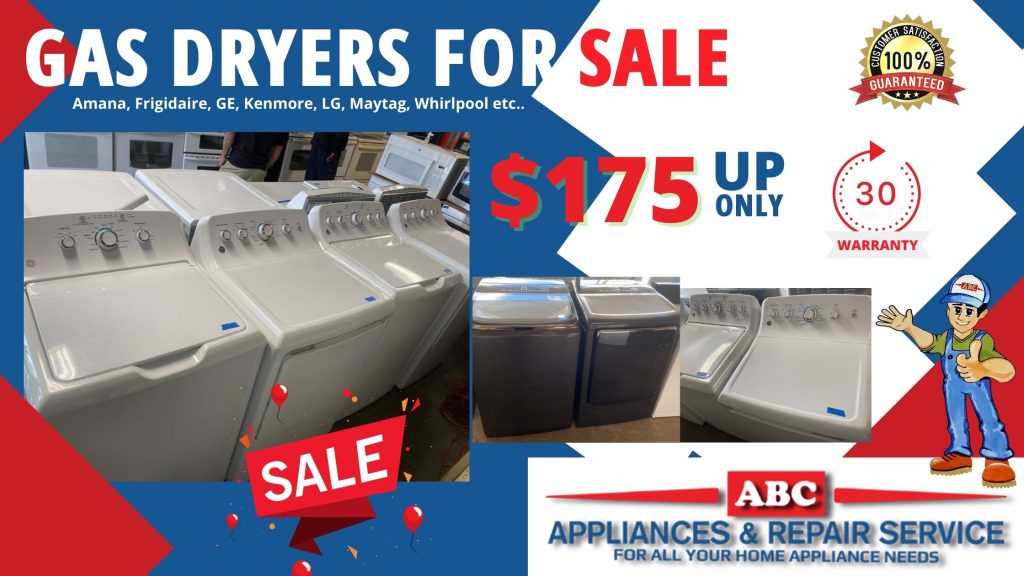 Cheap Gas DRYERS For Sale