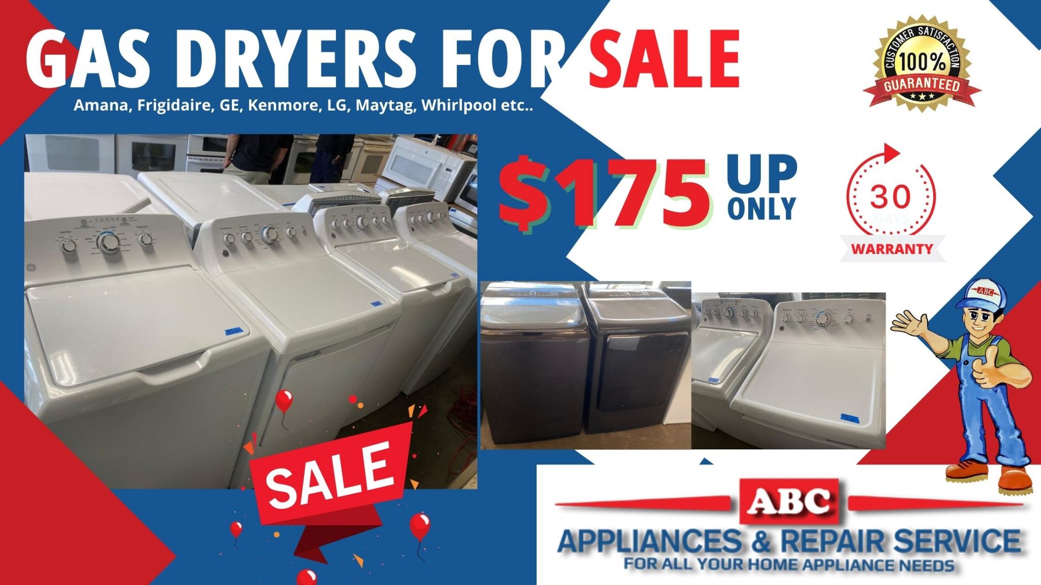 Cheap Gas Dryers for Sale