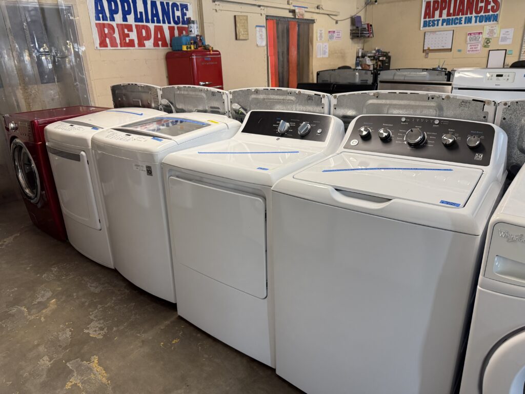 heavy duty used washers and dryers in tampa showroom floor
