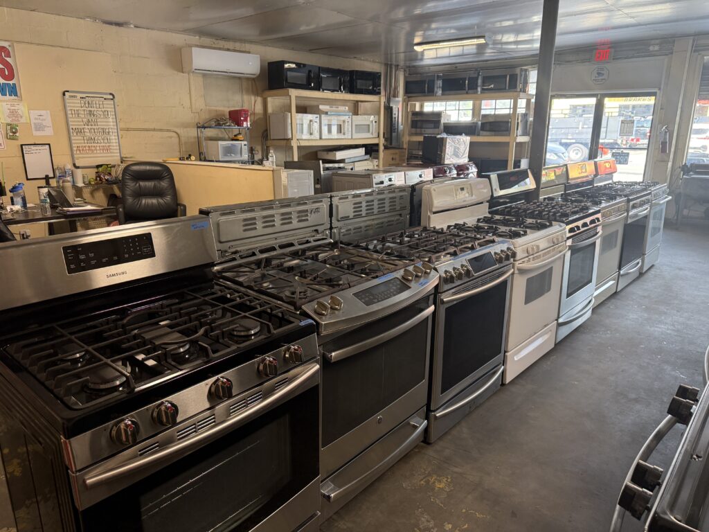 used gas stoves in tampa showroom inventory