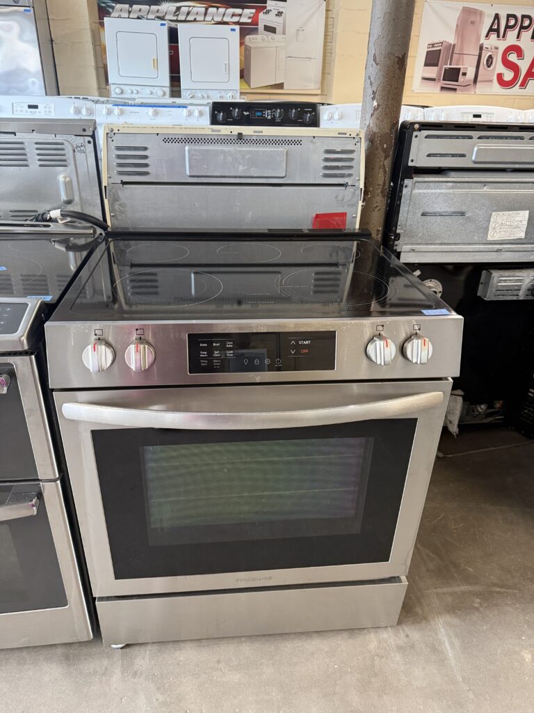 frigidaire slide in stove for sale in tampa electric glass top